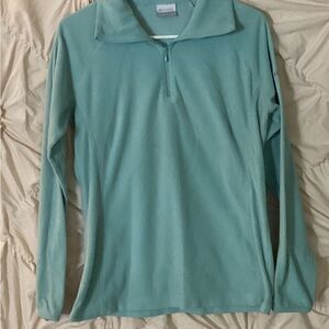 Columbia Women's Aqua Cowl Neck Sweater